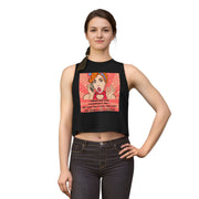 Crop Top - Retro Pop Art "I Understand Being A Responsible Adult..." Graphic Tank