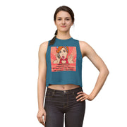 Crop Top - Retro Pop Art "I Understand Being A Responsible Adult..." Graphic Tank