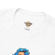 Pop Art Tee - "Grippy Socks Vacation" Mental Health Awareness Graphic T-Shirt
