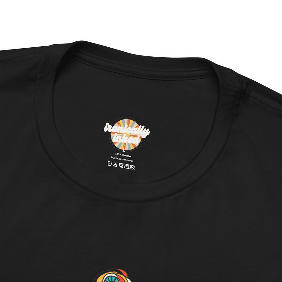 Meditation Tee — "Temporarily Absent for Spiritual Maintenance" Graphic T-Shirt