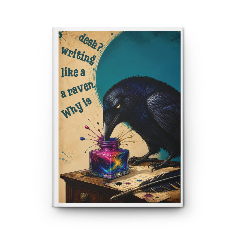 Wonderland "Why is a Raven Like a Writing Desk?" Hardcover Journal