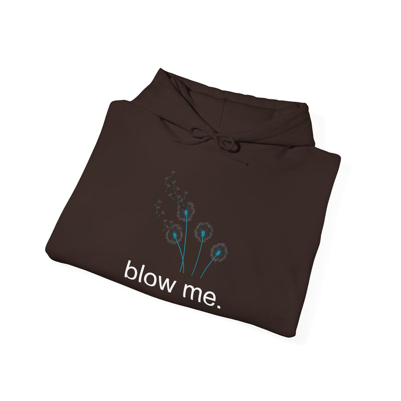 Hoodie — 'blow me' Dandelion Graphic Hooded Sweatshirt