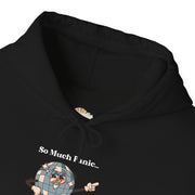 Retro Hoodie "Too Much Panic, Not Enough Disco" Hooded Sweatshirt