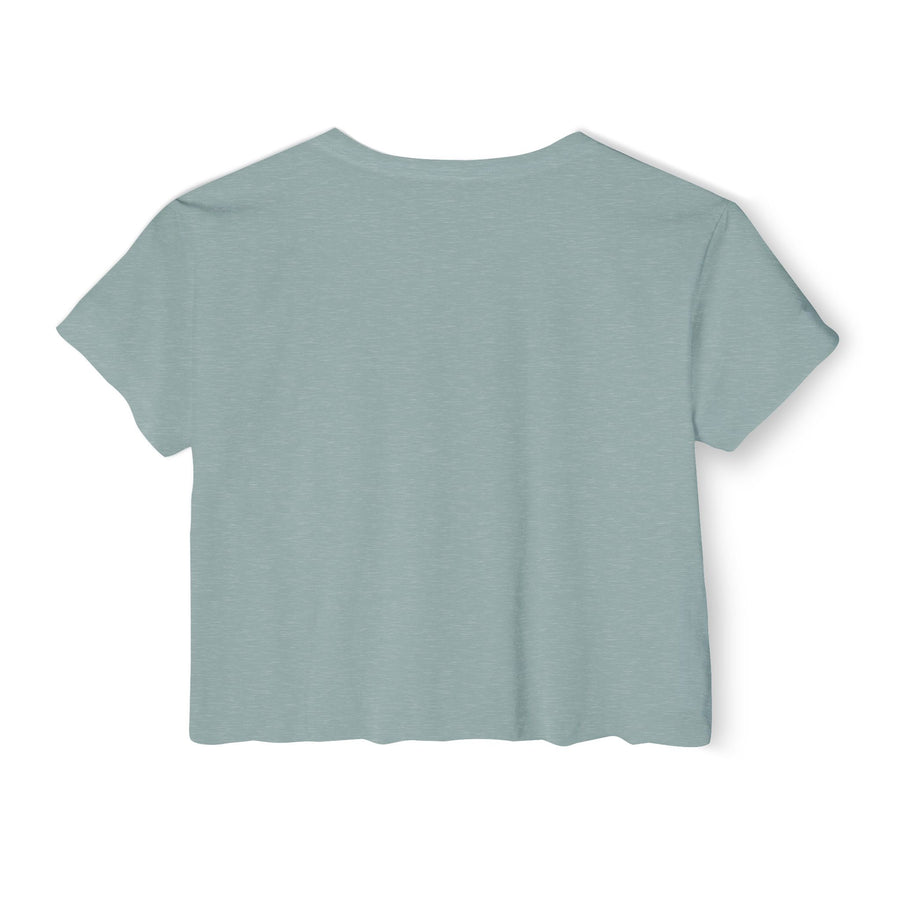 Festival Crop Top T-shirt— “So Much Panic… Not Enough Disco” Graphic Tee