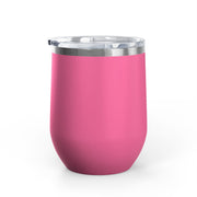 "Blow Me" Dandelions Wine Tumbler - Stainless Steel 12oz