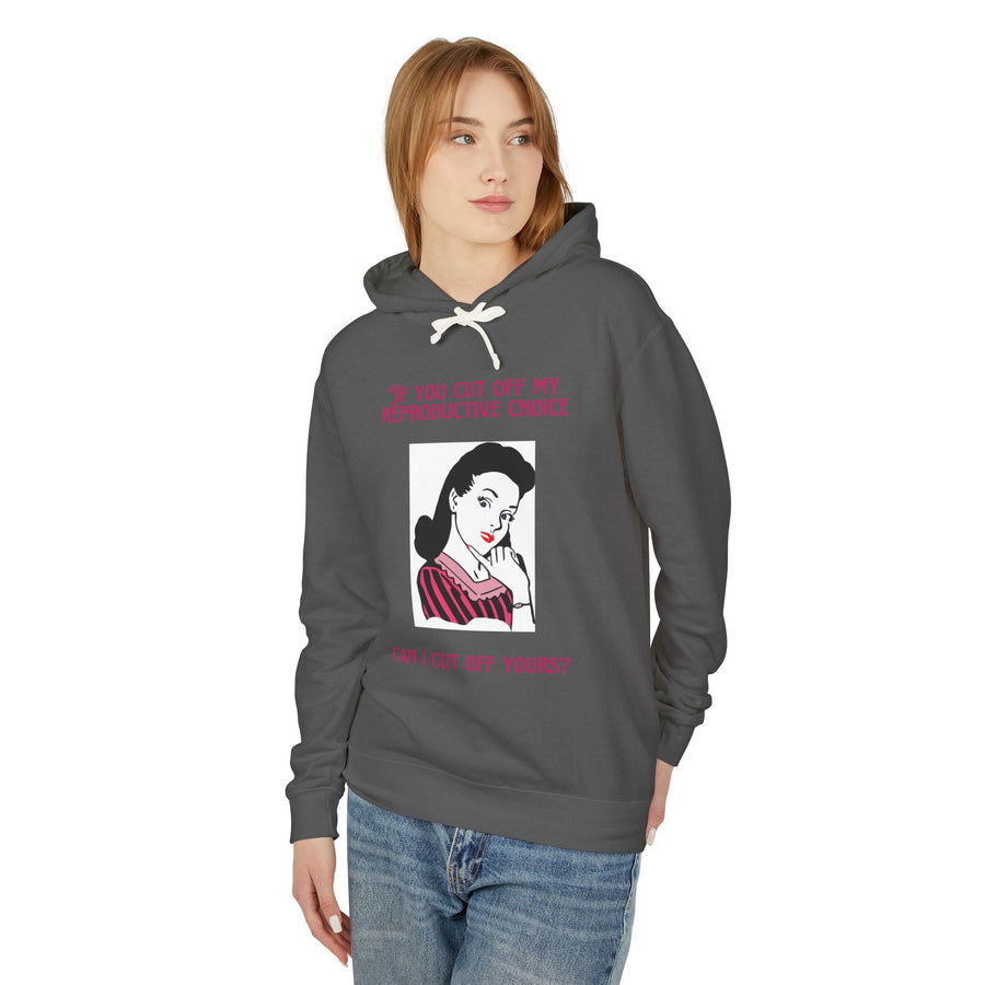 Reproductive Rights - Unisex Lightweight Hooded Sweatshirt