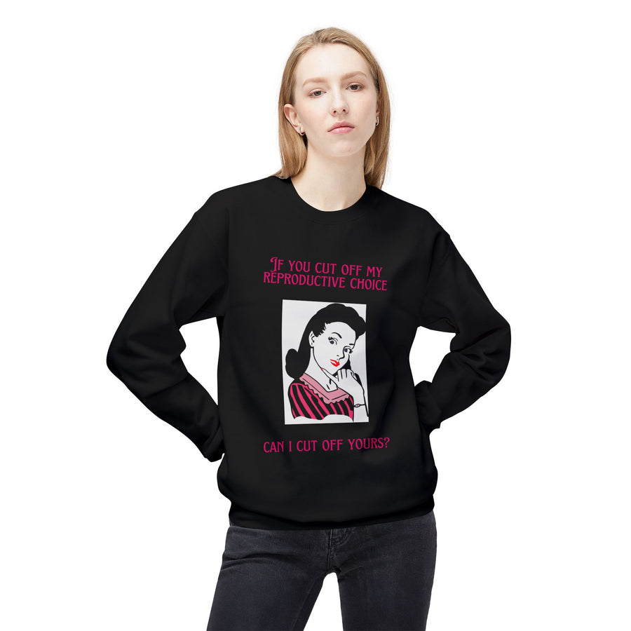 Reproductive Rights - Unisex Midweight Softstyle Fleece Crewneck Sweatshirt