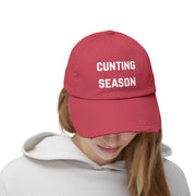 "Cunting Season" Distressed Cap