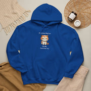 Sassy Cat Hoodie — It's Not Just My Face Graphic Hooded Sweatshirt