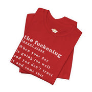 T-Shirt “the fuckening” Definition —  Graphic Tee