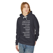 Adulthood - Unisex Lightweight Hooded Sweatshirt