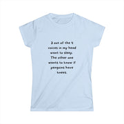 Voices - Women's Softstyle Tee