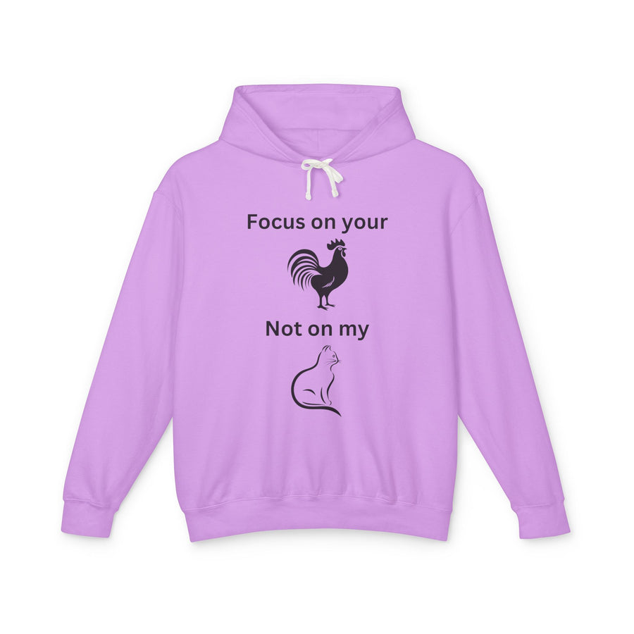 Focus On... - Unisex Lightweight Hooded Sweatshirt