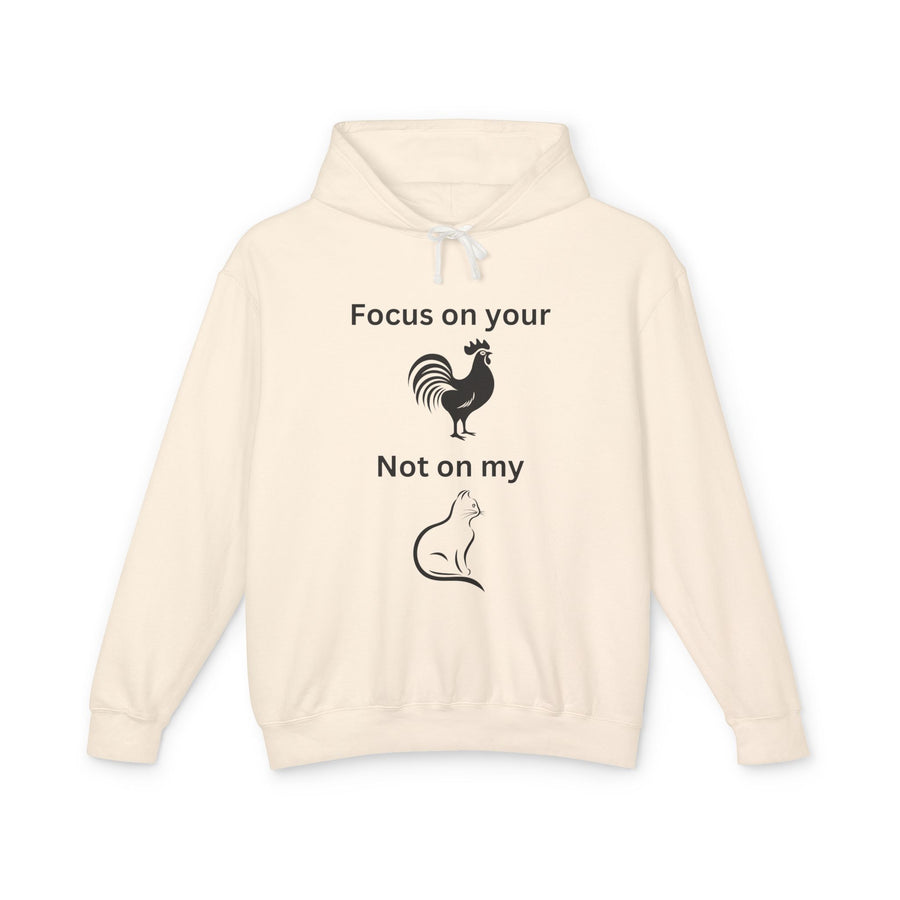 Focus On... - Unisex Lightweight Hooded Sweatshirt