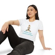 Spiritual Festival Crop Top T-Shirt— "Temporarily Absent for Spiritual Maintenance" Tee