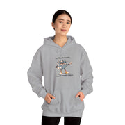 Retro Hoodie "Too Much Panic, Not Enough Disco" Hooded Sweatshirt
