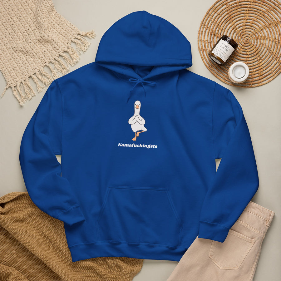 Yoga Goose Hoodie — Namafuckingste Graphic Hooded Sweatshirt