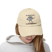 Distressed Cap — "So Much Panic... Not Enough Disco" Retro Disco Baseball Hat