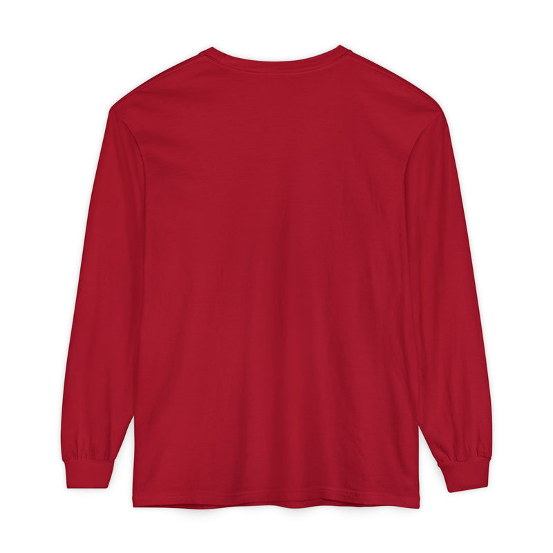 Pop Art Phone Call Long Sleeve T-Shirt — "What's the return policy on a man?" Oversized Tee