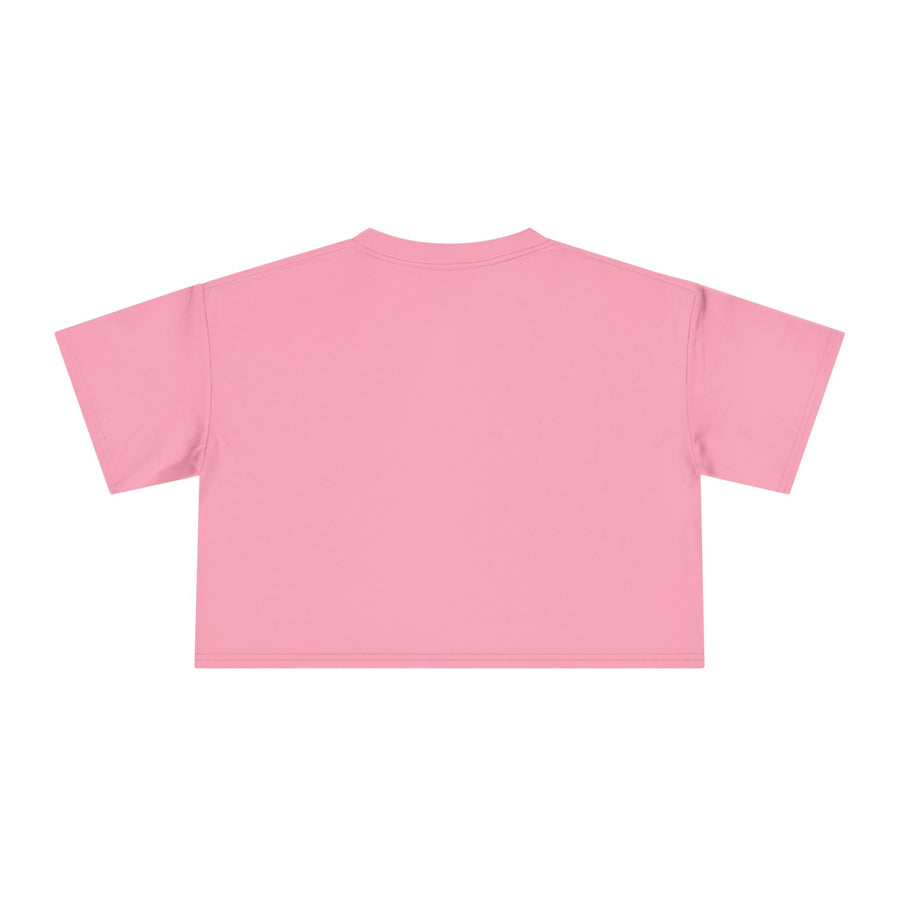 Crop Tee — Dandelion 'blow me.' Graphic T-Shirt Top