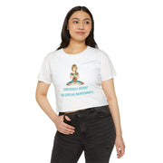 Spiritual Festival Crop Top T-Shirt— "Temporarily Absent for Spiritual Maintenance" Tee
