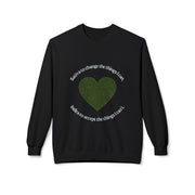 420 Serenity Prayer - Unisex Midweight Softstyle Fleece Crewneck Sweatshirt