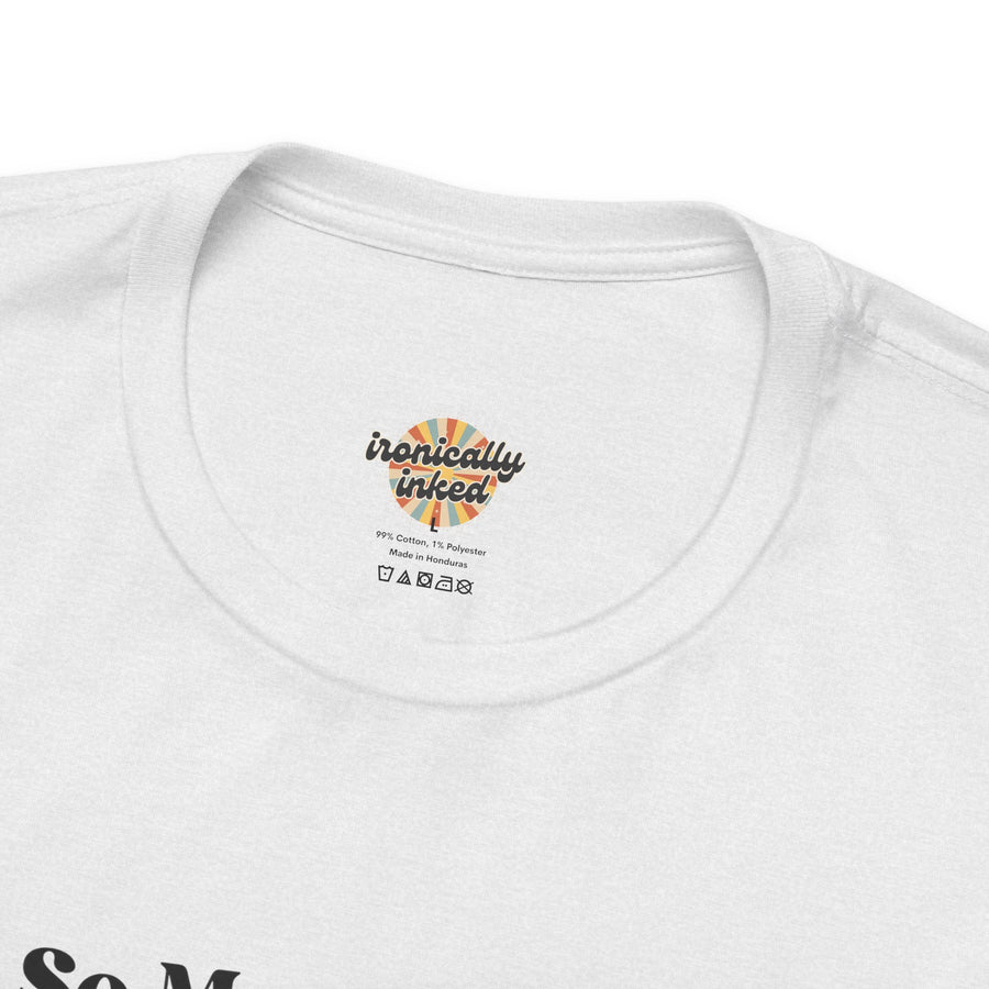Retro Disco Tee — "So Much Panic... Not Enough Disco" Graphic T-Shirt