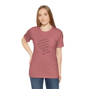 Graphic Tee - "Anxiety Is Literally Just Conspiracy Theories About Yourself" T-Shirt