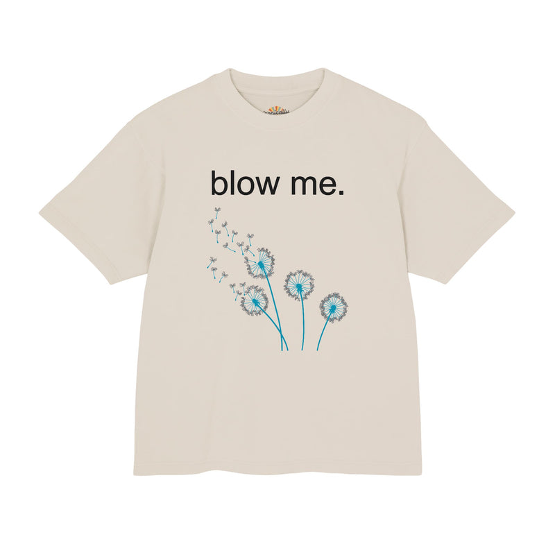Dandelion Garment Dyed Urban Heavy Graphic T-Shirt