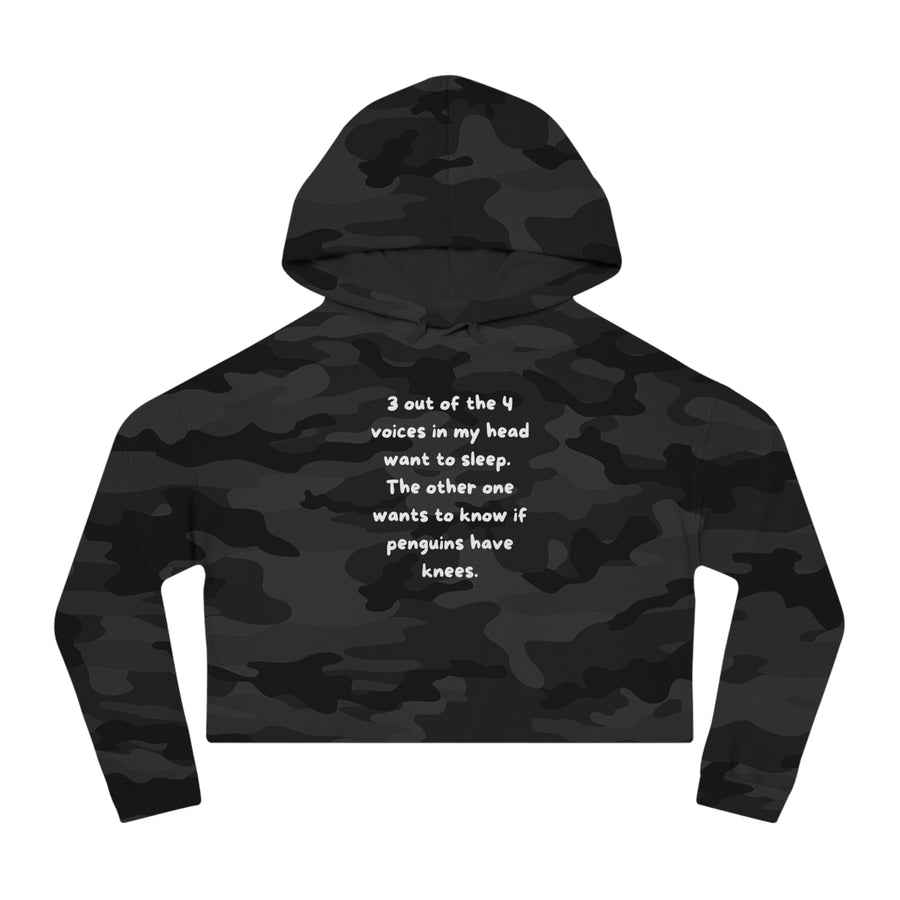 Voices - Cropped Hoodie