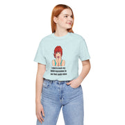Pop Art Tee – "I Need to Teach My Facial Expressions to Use Their Inside Voice" Graphic T-Shirt
