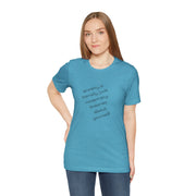 Graphic Tee - "Anxiety Is Literally Just Conspiracy Theories About Yourself" T-Shirt