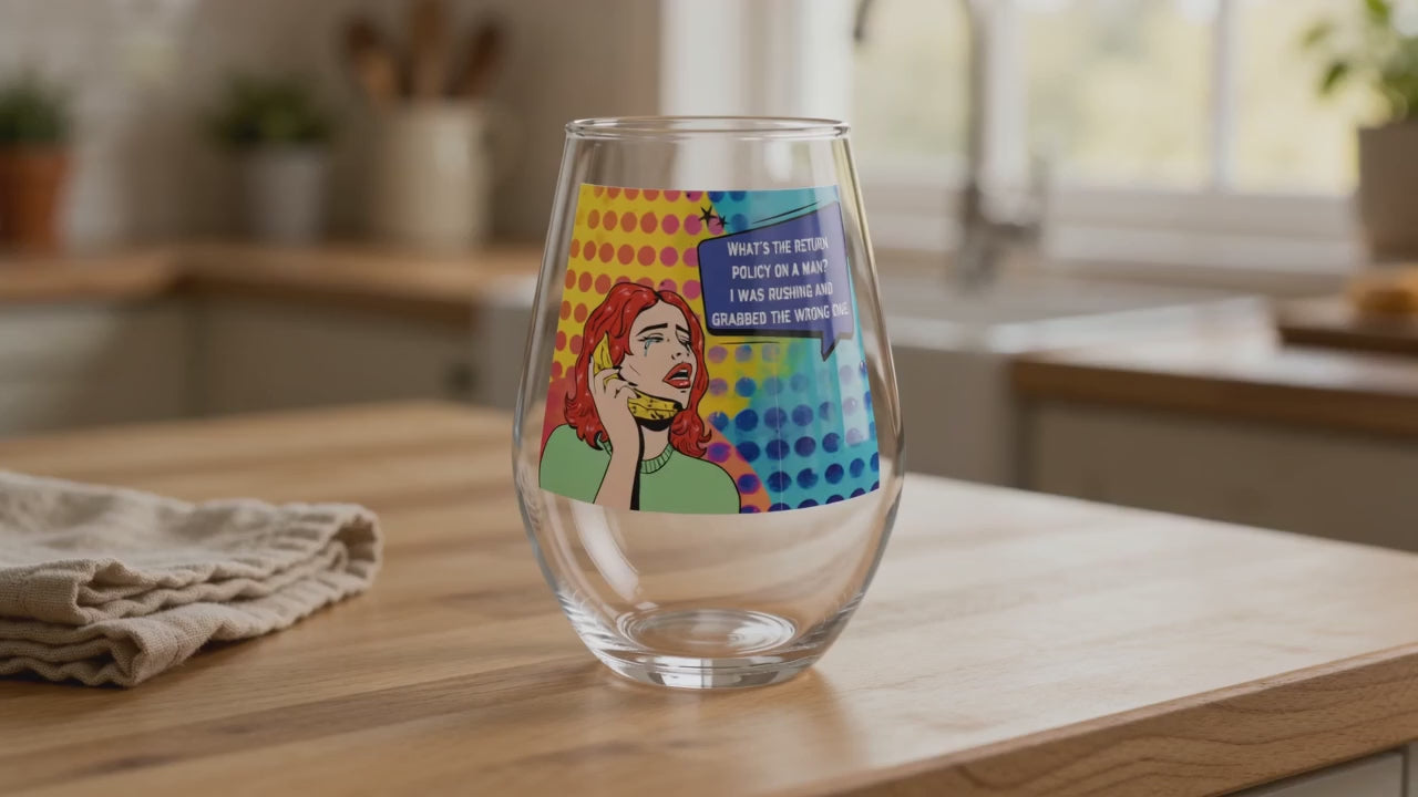 Stemless Wine Glasses
